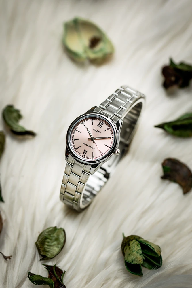 Laikrodis CASIO LTP-V005D-4B2 WOMEN'S WATCH (zd586h) + BOX