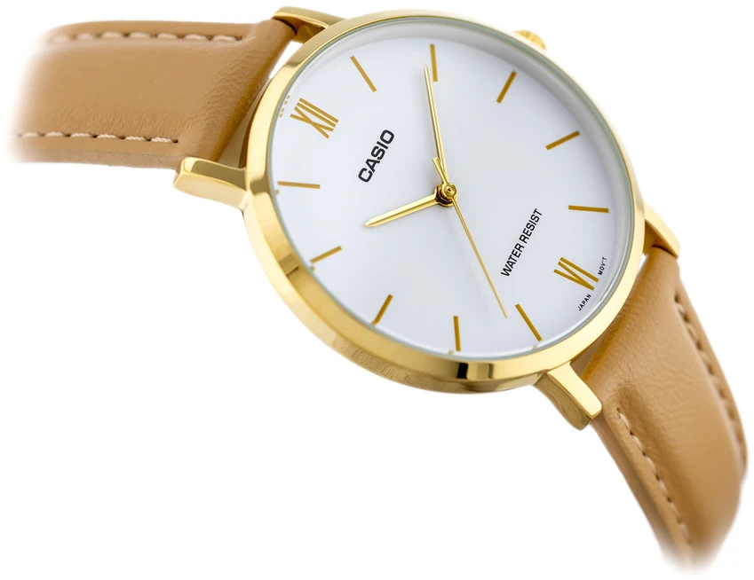 CASIO LTP-VT01GL-7B moteriškas laikrodis + dėžutė (zd634b)