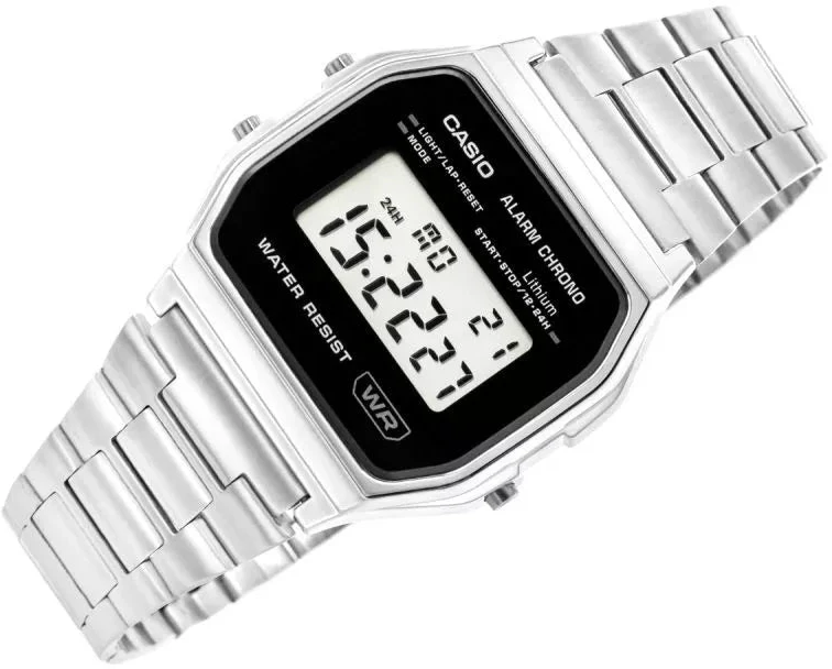 Moteriškas laikrodis CASIO Vintage A158WEA-1EF + DĖŽUTĖ