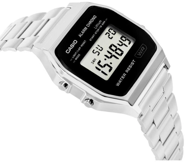 Moteriškas laikrodis CASIO Vintage A158WEA-1EF + DĖŽUTĖ