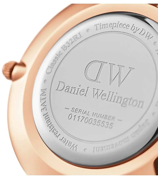 DANIEL WELLINGTON klasikinis mažas moteriškas laikrodis DW00100175 32 mm
