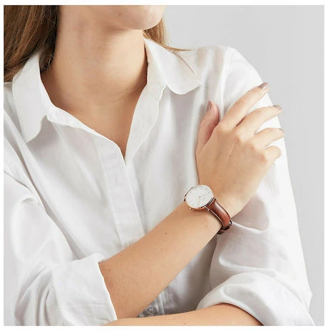 DANIEL WELLINGTON klasikinis mažas moteriškas laikrodis DW00100175 32 mm
