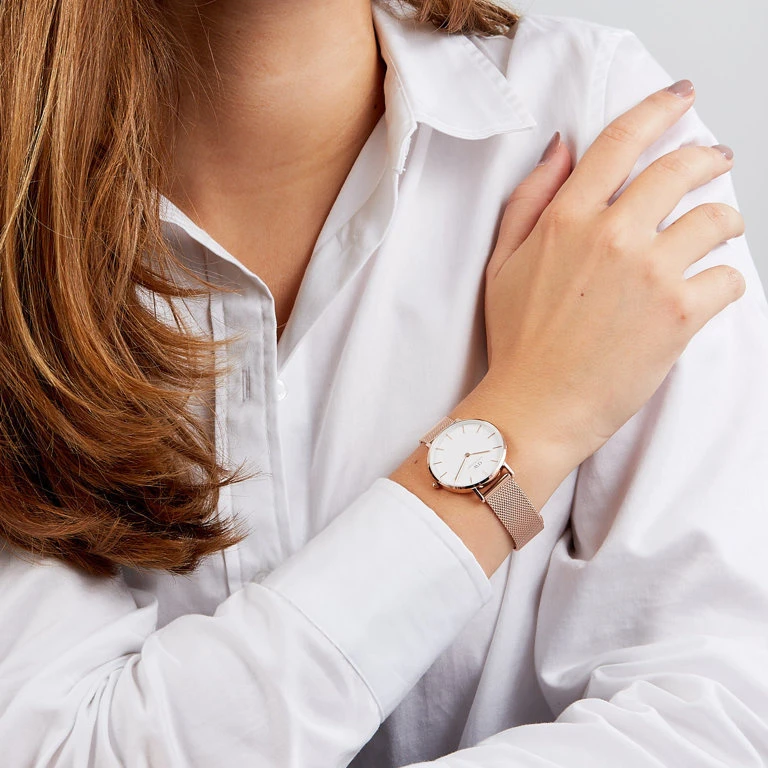 Laikrodis moterims Daniel Wellington - Petite Melrose DW00100163 - (zx704b)