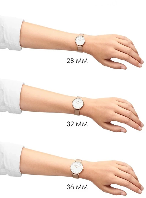 Laikrodis moterims Daniel Wellington - Petite Melrose DW00100163 - (zx704b)