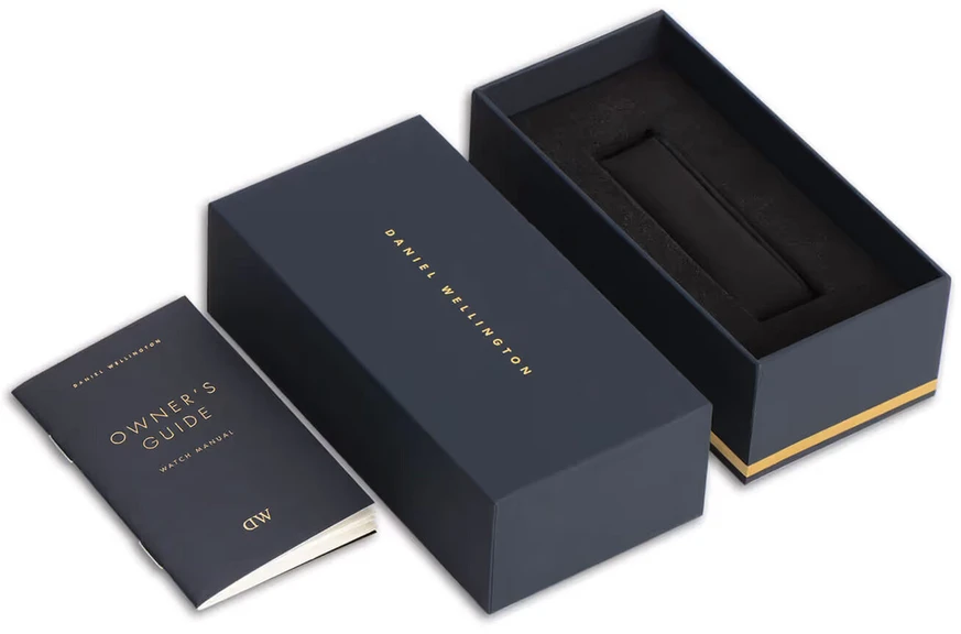Laikrodis DANIEL WELLINGTON WOMEN'S WATCH DW00100350 - Petite Evergold 28mm