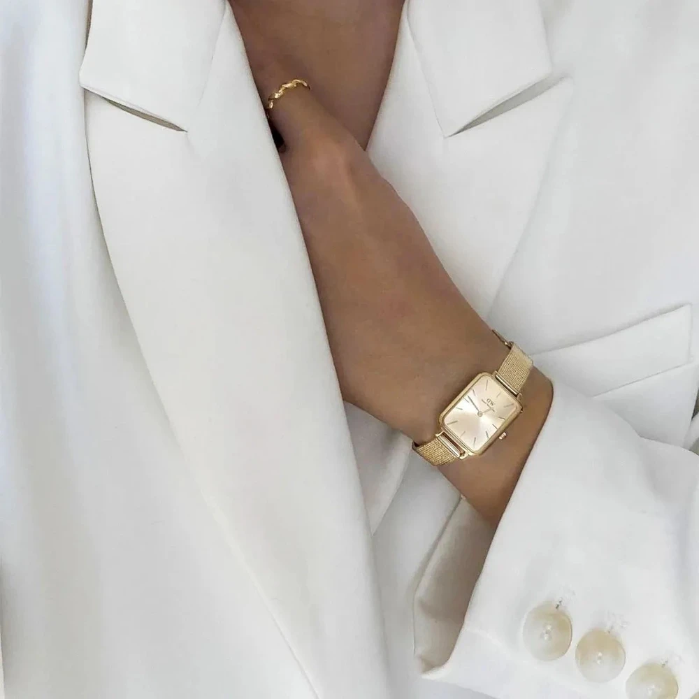DANIEL WELLINGTON MOTERIŠKAS LAIKRODIS DW00100485 - QUADRO (zw505f)