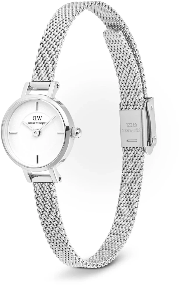 Moteriškas laikrodis DANIEL WELLINGTON Petite Mini Stainless Steel 19mm DW00100746 + BOX (zw523a)