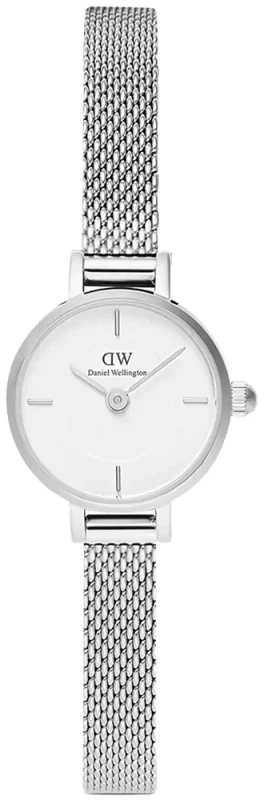 Moteriškas laikrodis DANIEL WELLINGTON Petite Mini Stainless Steel 19mm DW00100746 + BOX (zw523a)