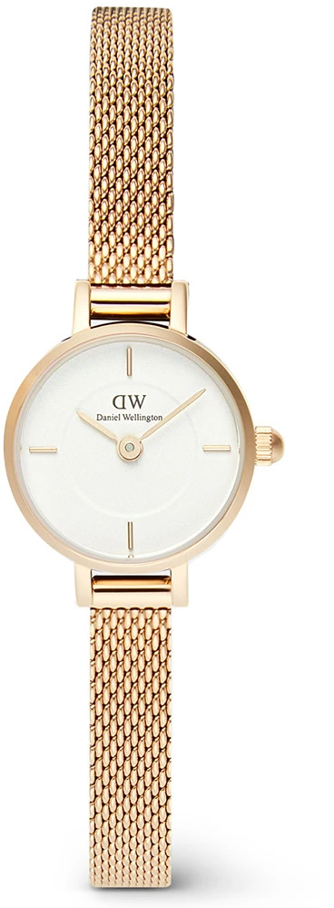 Moteriškas laikrodis DANIEL WELLINGTON Petite Mini Gold Stainless Steel 19mm DW00100745 + BOX (zw523b)