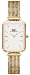 Moteriškas laikrodis DANIEL WELLINGTON Quadro Pressed Evergold 20mm DW00100556 + BOX (zw520a)