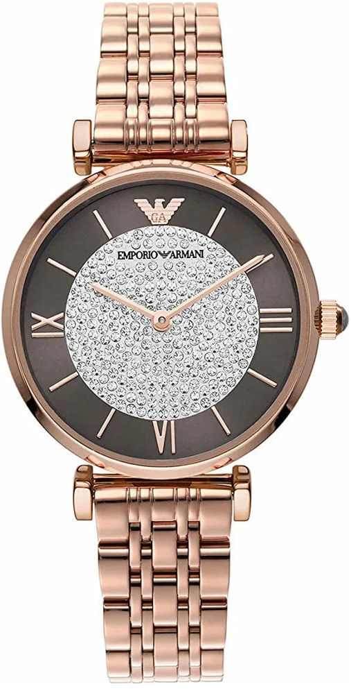 Laikrodis EMPORIO ARMANI AR11402 - GIANNI T-BAR WOMEN'S WATCH (zi511b)