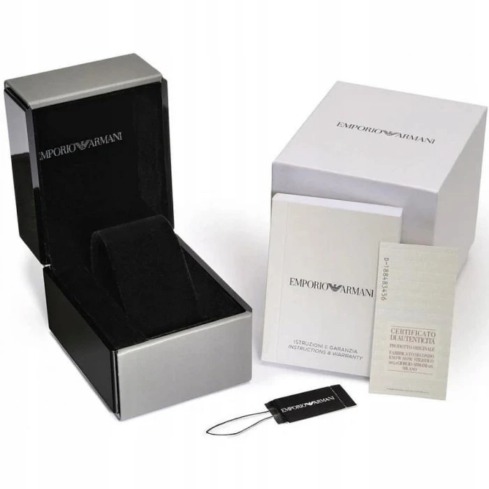 Moteriškas laikrodis EMPORIO ARMANI AR11605 - GIANNI T-BAR (zi512f) + BOX