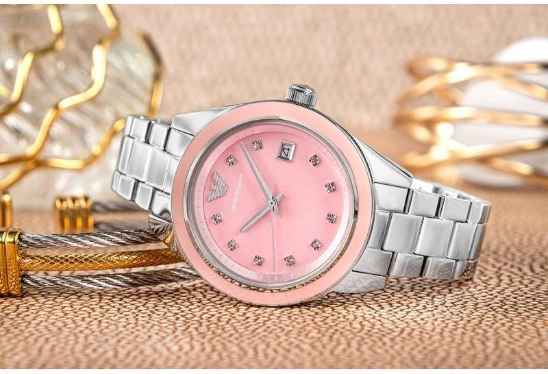 Moteriškas laikrodis EMPORIO ARMANI Leo AR11546 + dėžutė