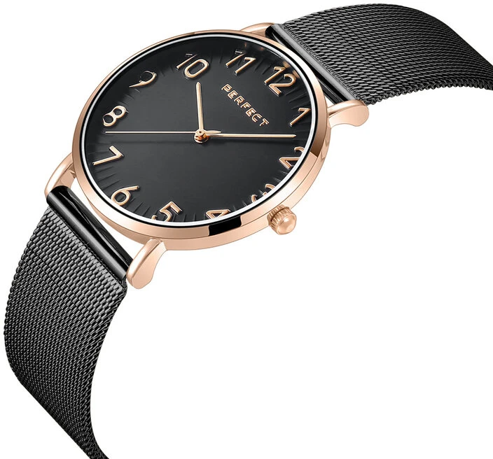 Laikrodis PERFECT F342-08 WOMEN S WATCH (zp514e) + BOX