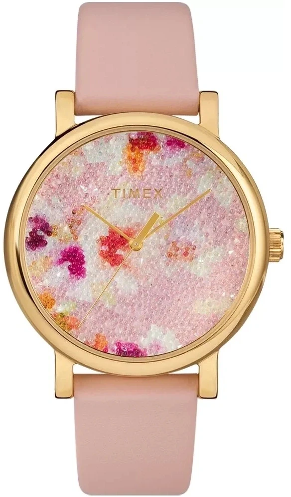 Moteriškas laikrodis TIMEX FASHION CRYSTAL BLOOM TW2R66300 (zt668a)