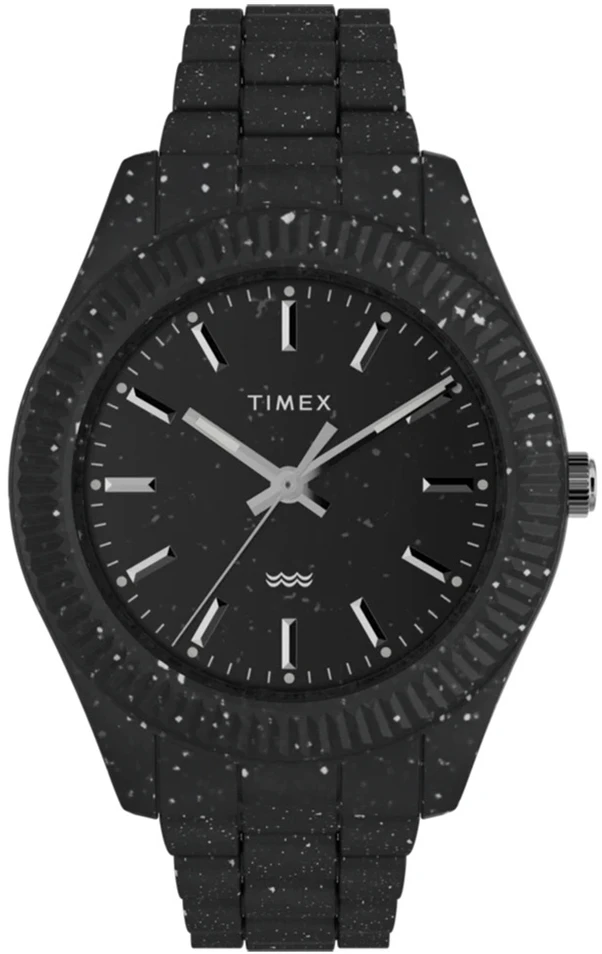Moteriškas laikrodis TIMEX Legacy Ocean 37 mm, perdirbtas plastikas, modelis TW2V77000