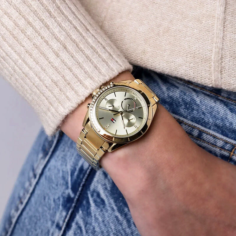 TOMMY HILFIGER Kennedy moteriškas laikrodis 1782385 (zf600b)