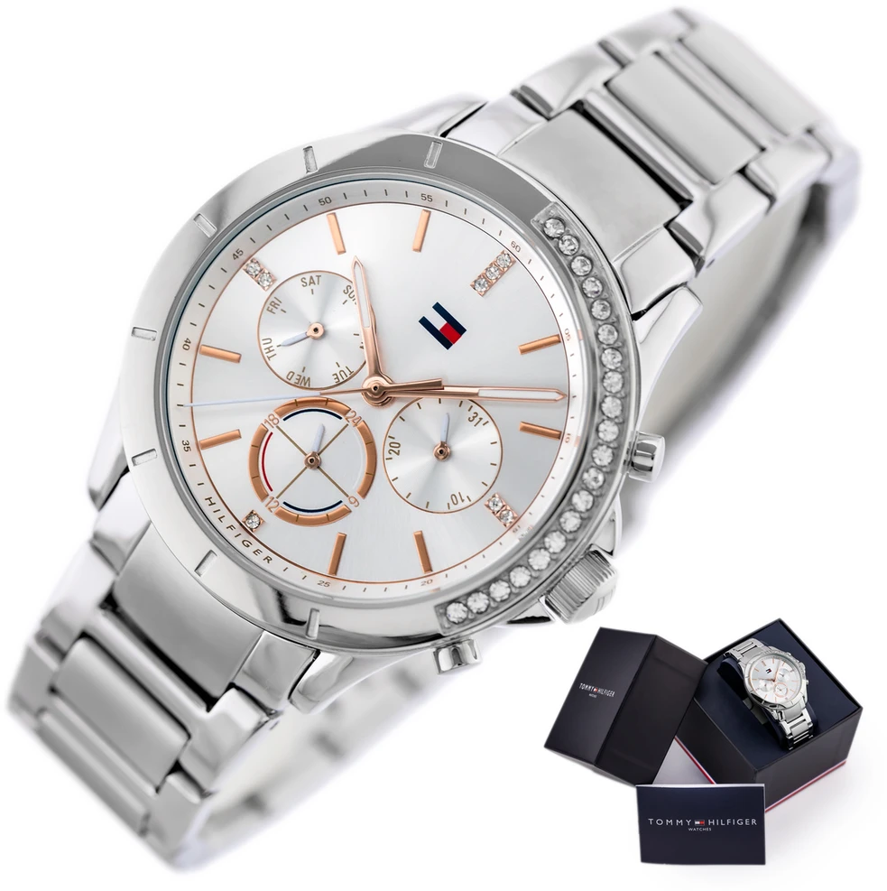 TOMMY HILFIGER Kennedy moteriškas laikrodis 1782384 (zf600a)