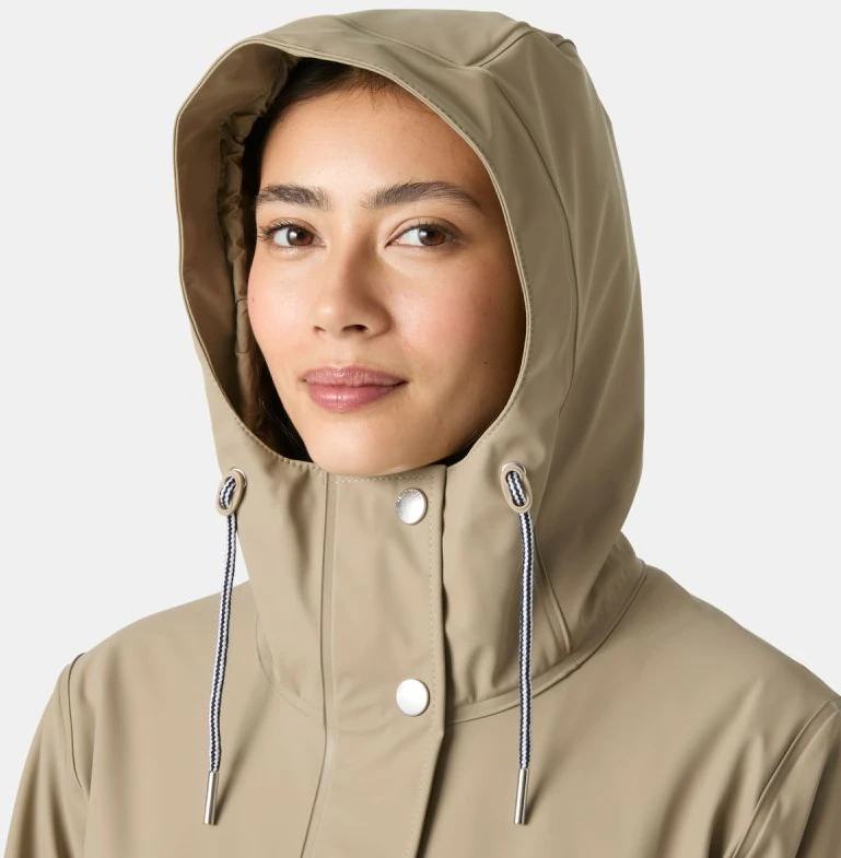 Moteriškas lietpaltis Helly Hansen Moss, smėlio spalvos