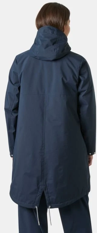 Moteriškas lietpaltis Helly Hansen W Hvaler Ins Raincoat, tamsiai mėlynas