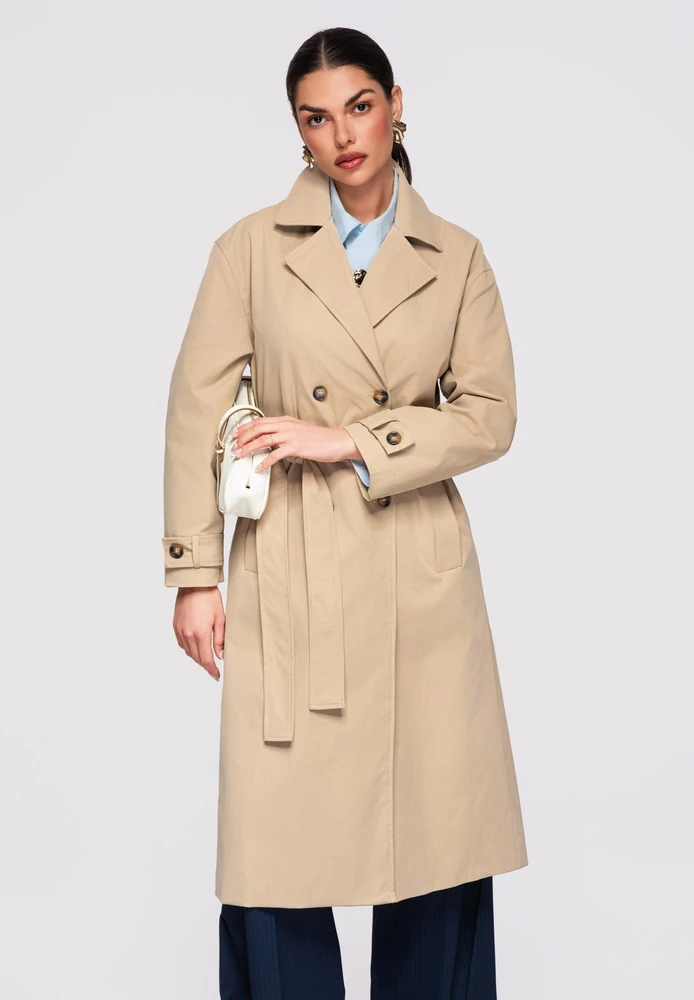 Moteriškas paltas klubų ilgio iš poliesterio LARICA