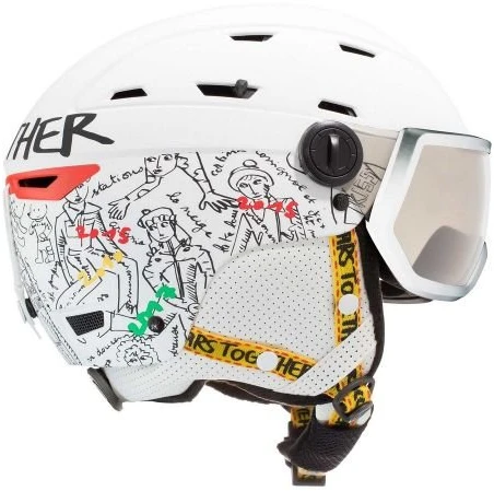 Moteriškas slidinėjimo šalmas Rossignol Allspeed Visor, fotochrominis