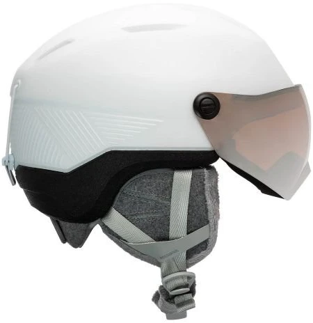 Moteriškas slidinėjimo šalmas Rossignol Fit Visor Impacts, baltas