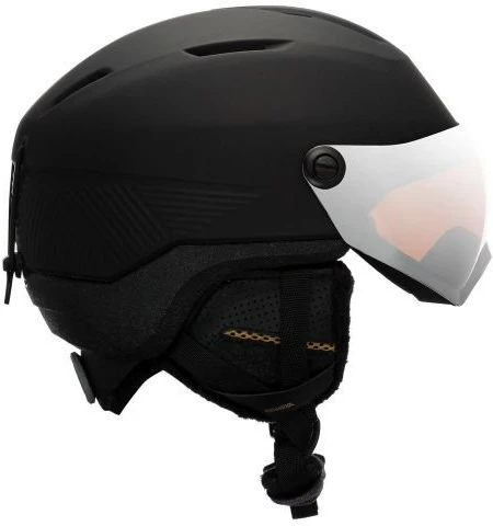Moteriškas slidinėjimo šalmas Rossignol Fit Visor, juodas