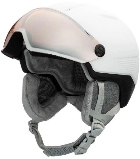 Moteriškas slidinėjimo šalmas Rossignol Fit Visor Impacts, baltas