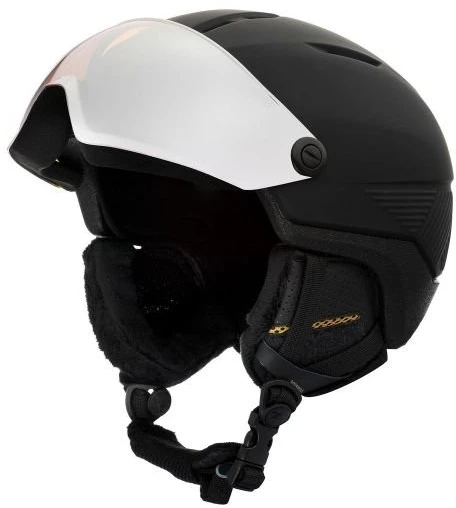 Moteriškas slidinėjimo šalmas Rossignol Fit Visor, juodas