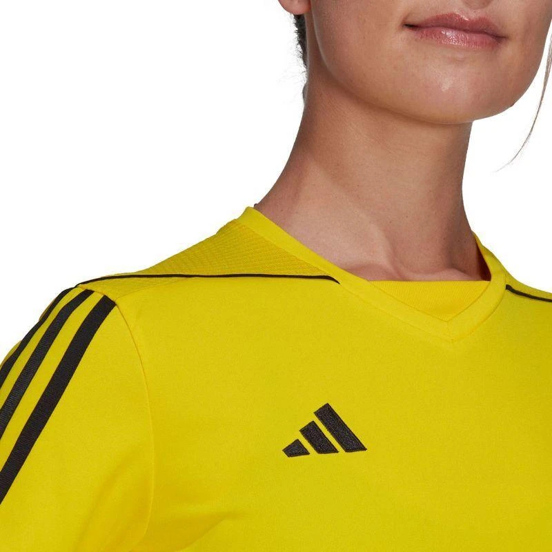 Moteriški adidas Tiro 23 Lygos marškinėliai geltoni HR4614