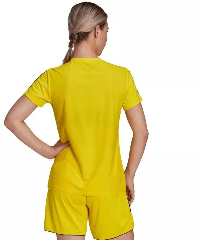 Moteriški adidas Tiro 23 Lygos marškinėliai geltoni HR4614