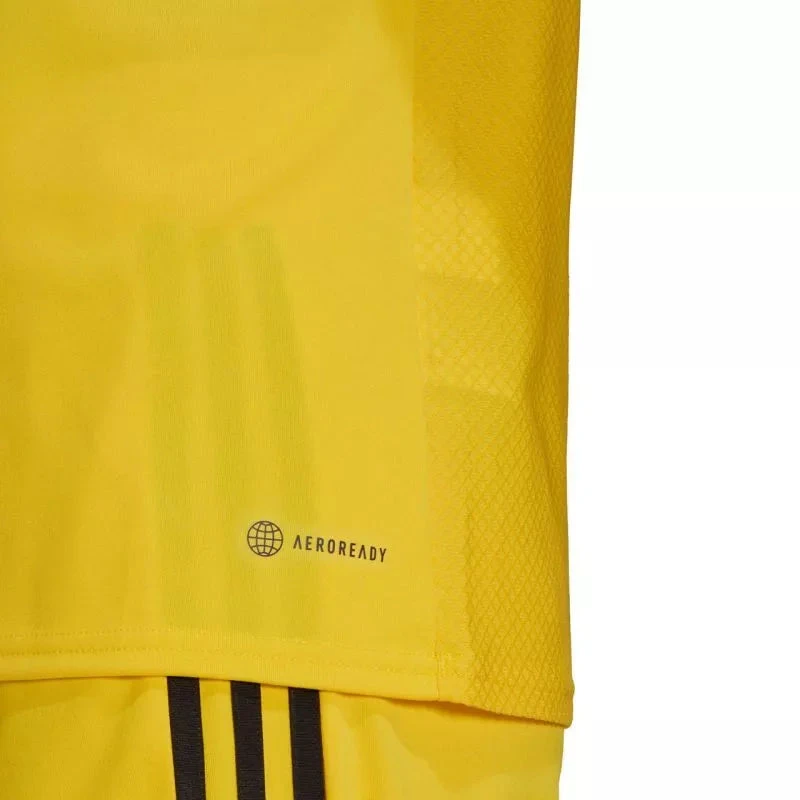 Moteriški adidas Tiro 23 Lygos marškinėliai geltoni HR4614
