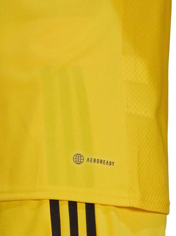 Moteriški adidas Tiro 23 Lygos marškinėliai geltoni HR4614