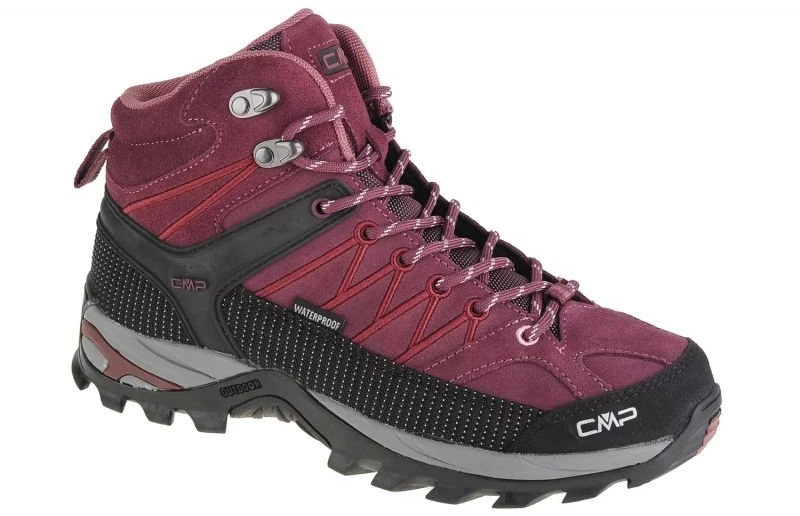 Moteriški aukštesni žygio batai CMP Rigel Mid, violetiniai