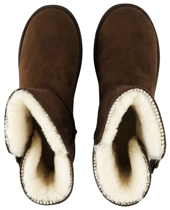 Moteriški auliniai batai Wrangler Elsa Buckle Mid, rudi