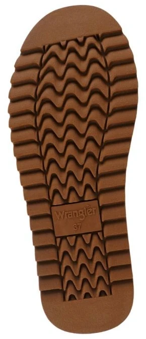 Moteriški auliniai batai Wrangler Elsa Buckle Mid, rudi