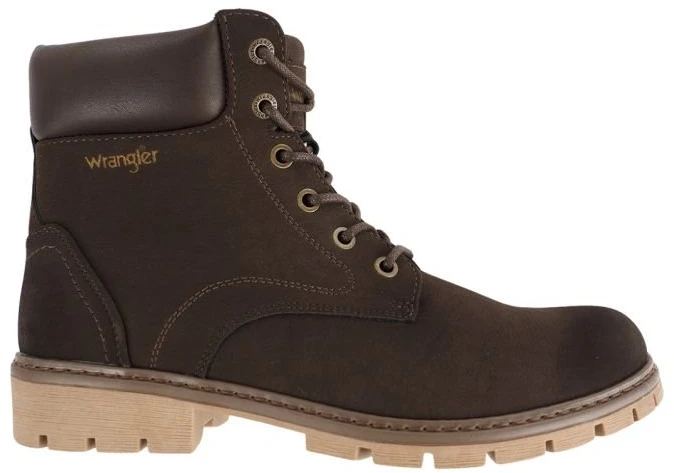 Moteriški auliniai batai Wrangler Oaklenn High, rudi