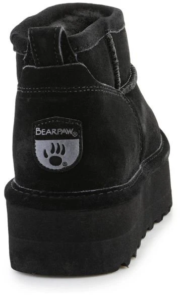 Moteriški aulinukai Bearpaw Retro Shorty, juodi