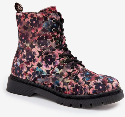 Moteriški aulinukai su gėlių raštu Step in style