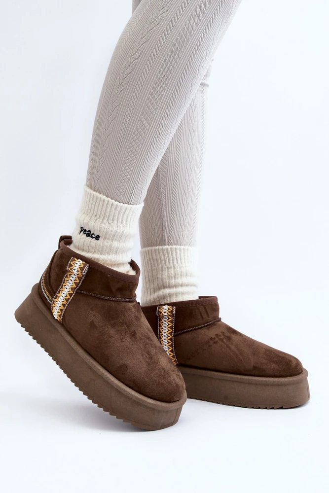 Moteriški aulinukai su platforma ir pašiltinimu Step in style