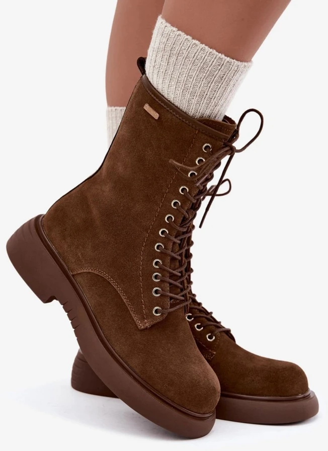 Moteriški aulinukai su užtrauktuku ir raišteliais Step in style