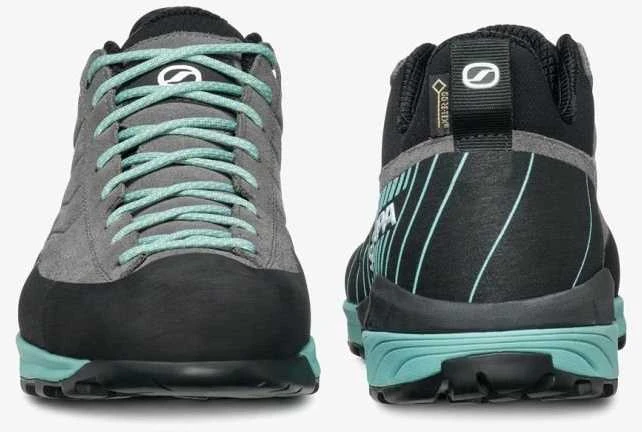 Moteriški batai pilki ir turkio spalvos SCARPA