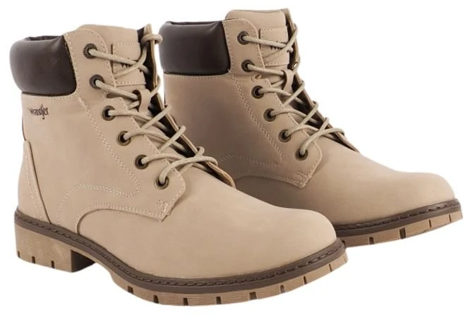 Moteriški batai Wrangler Oaklenn High, smėlio spalvos