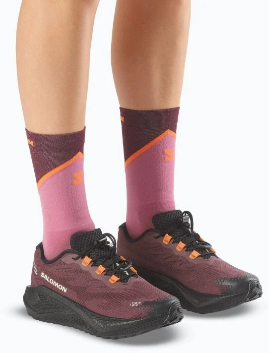 Moteriški bėgimo bateliai Salomon Aero Blaze 4 Grvl W, bordo