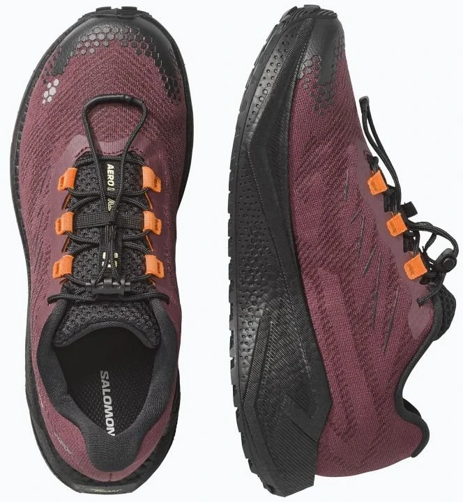 Moteriški bėgimo bateliai Salomon Aero Blaze 4 Grvl W, bordo