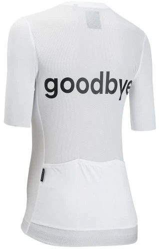 Moteriški dviračių marškinėliai Northwave Blade Hello Goodbye, balti