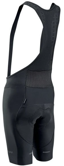 Moteriški dviračių šortai su petnešomis Northwave Fast Bib, juodi
