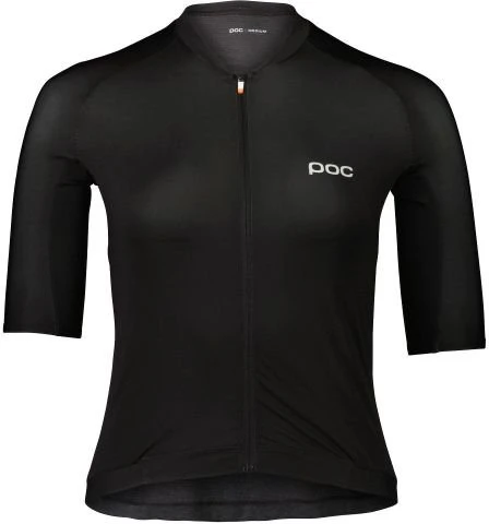 Moteriški dviratininko marškinėliai POC Pristine Jersey, juodi