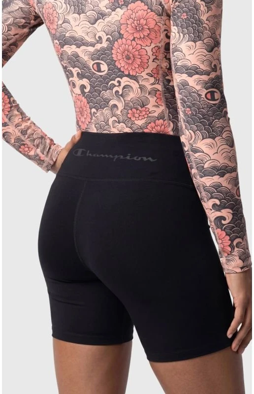 Moteriški dviratininko šortai Champion Biker Pants, juodi